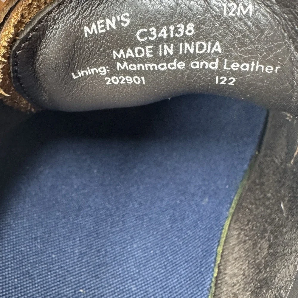 Cole Haan‎ Tan Leather Classic Captoe Oxford Dress Shoes Men's Size 12M C34138